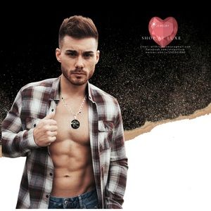 Eye of Horus Beaded Chainmail Necklace